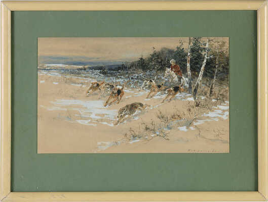 Ворошилов Сергей Семенович. Псовая охота